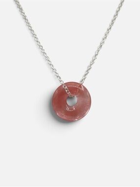 STRAWBERRY QUARTZ NECKLACE